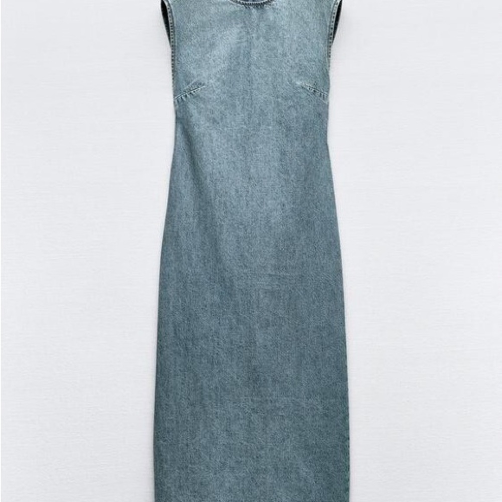Zara Blue Denim dress